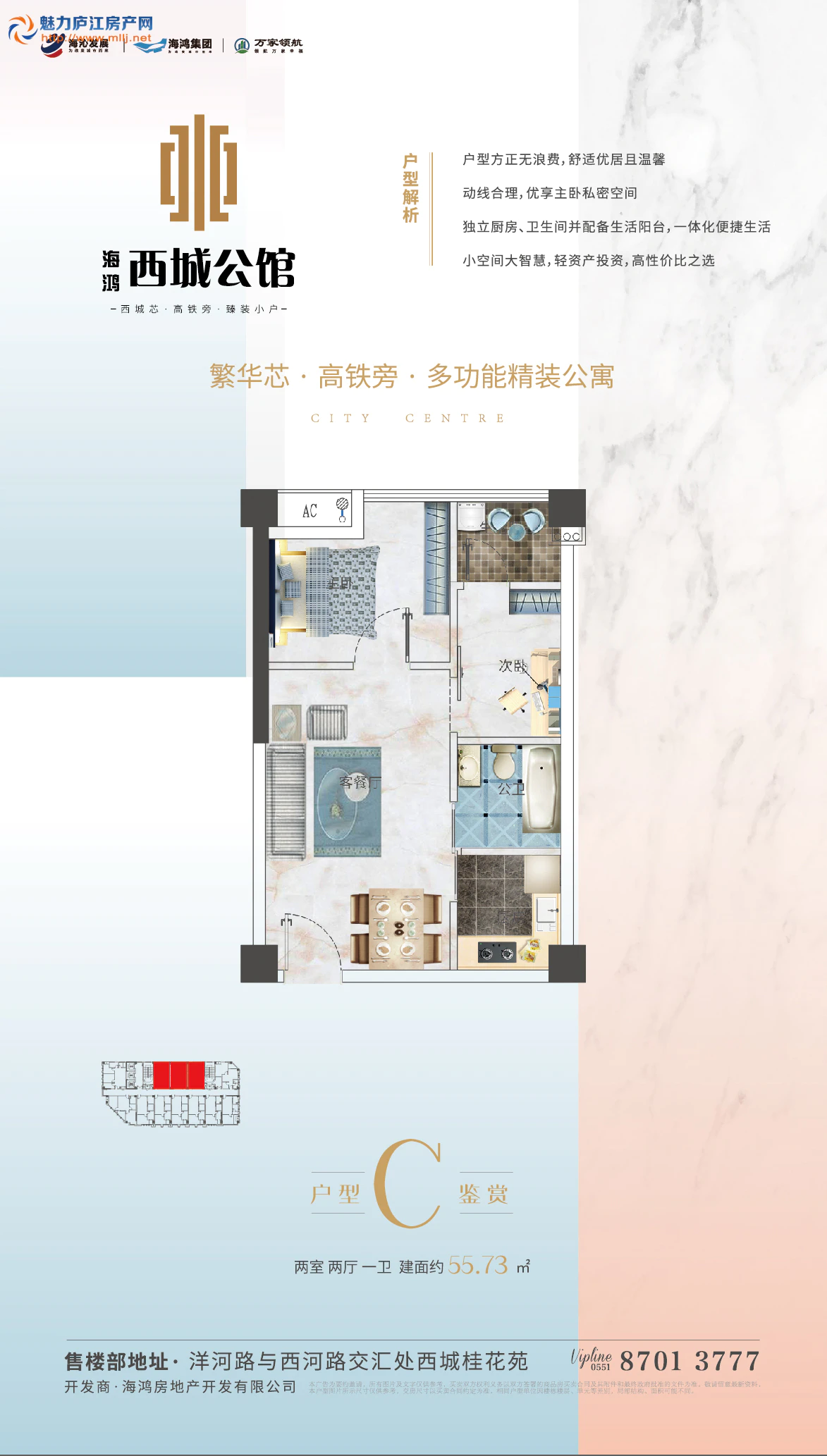 C户型55.73