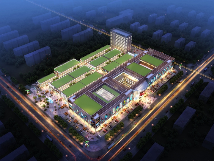 庐江建材城效果图