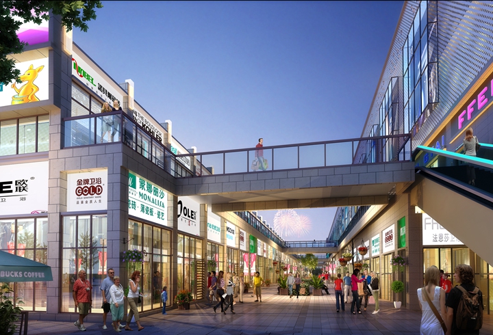 庐江建材城效果图